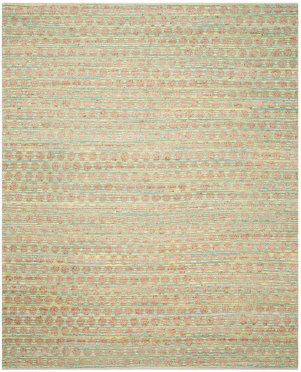 Safavieh Cape Cod Cap820H Teal / Natural Geometric Area Rug