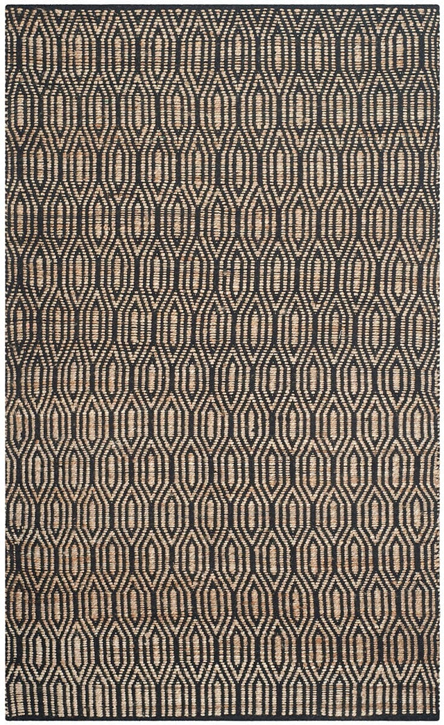 Safavieh Cape Cod Cap822A Black / Natural Rugs.