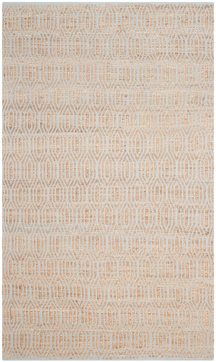 Safavieh Cape Cod Cap822J Silver / Natural Geometric Area Rug