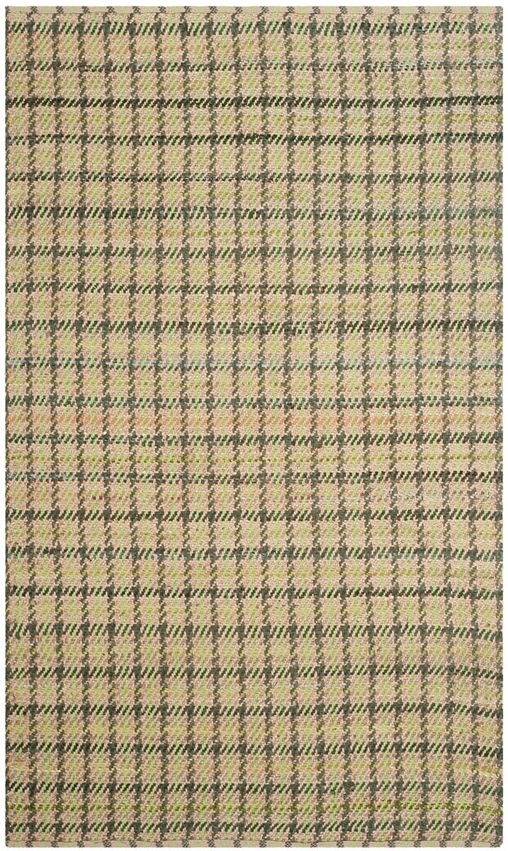 Safavieh Cape Cod Cap823C Green / Natural Geometric Area Rug