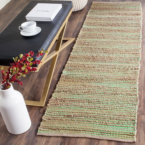 Safavieh Cape Cod Cap851C Green Natural Fiber Area Rug