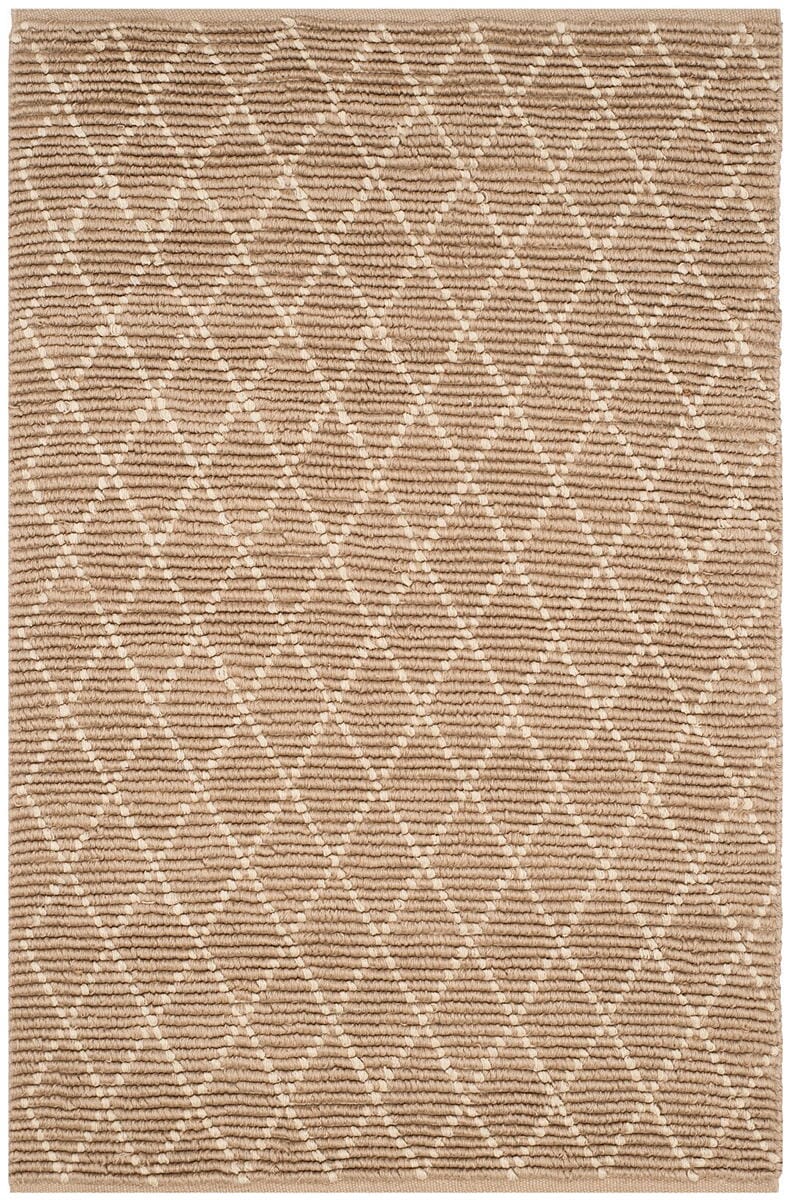 Safavieh Cape Cod Cap860A Natural / Ivory Geometric Area Rug