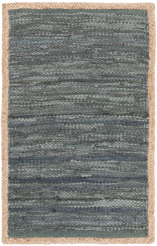 Safavieh Cape Cod Cap901F Grey / Natural Bordered Area Rug