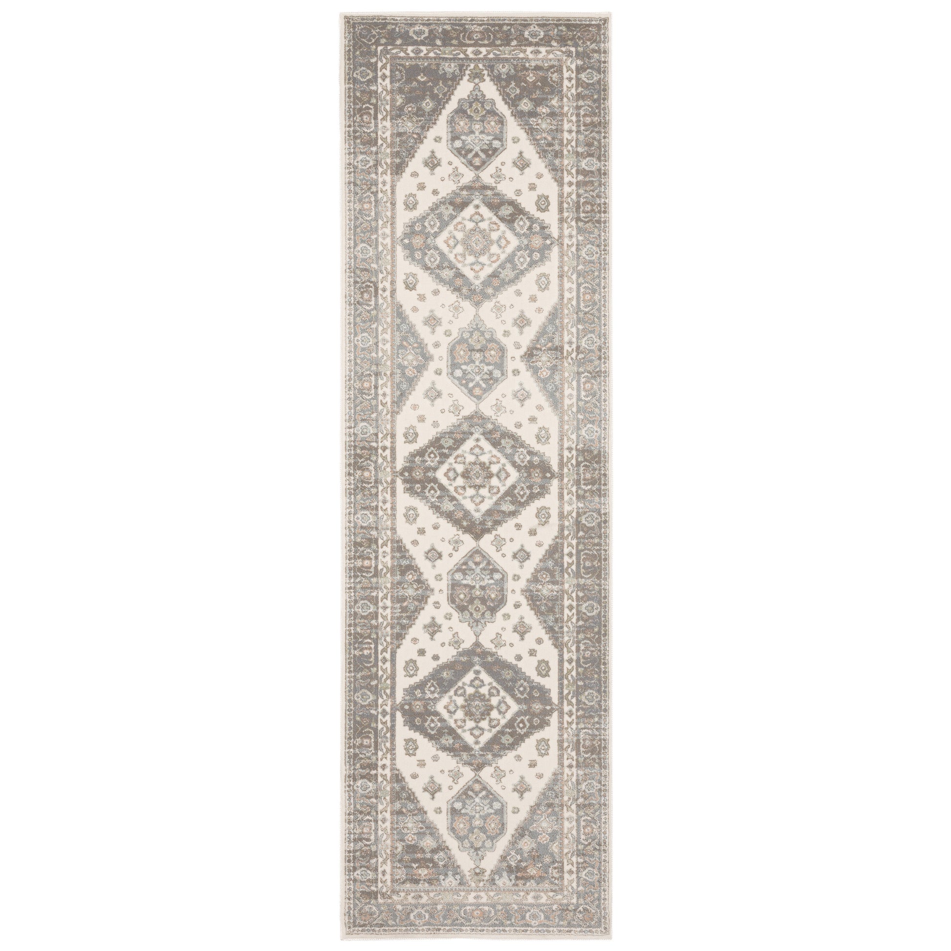 Oriental Weavers Sphinx Capistrano 511E1 Ivory/ Grey Area Rug