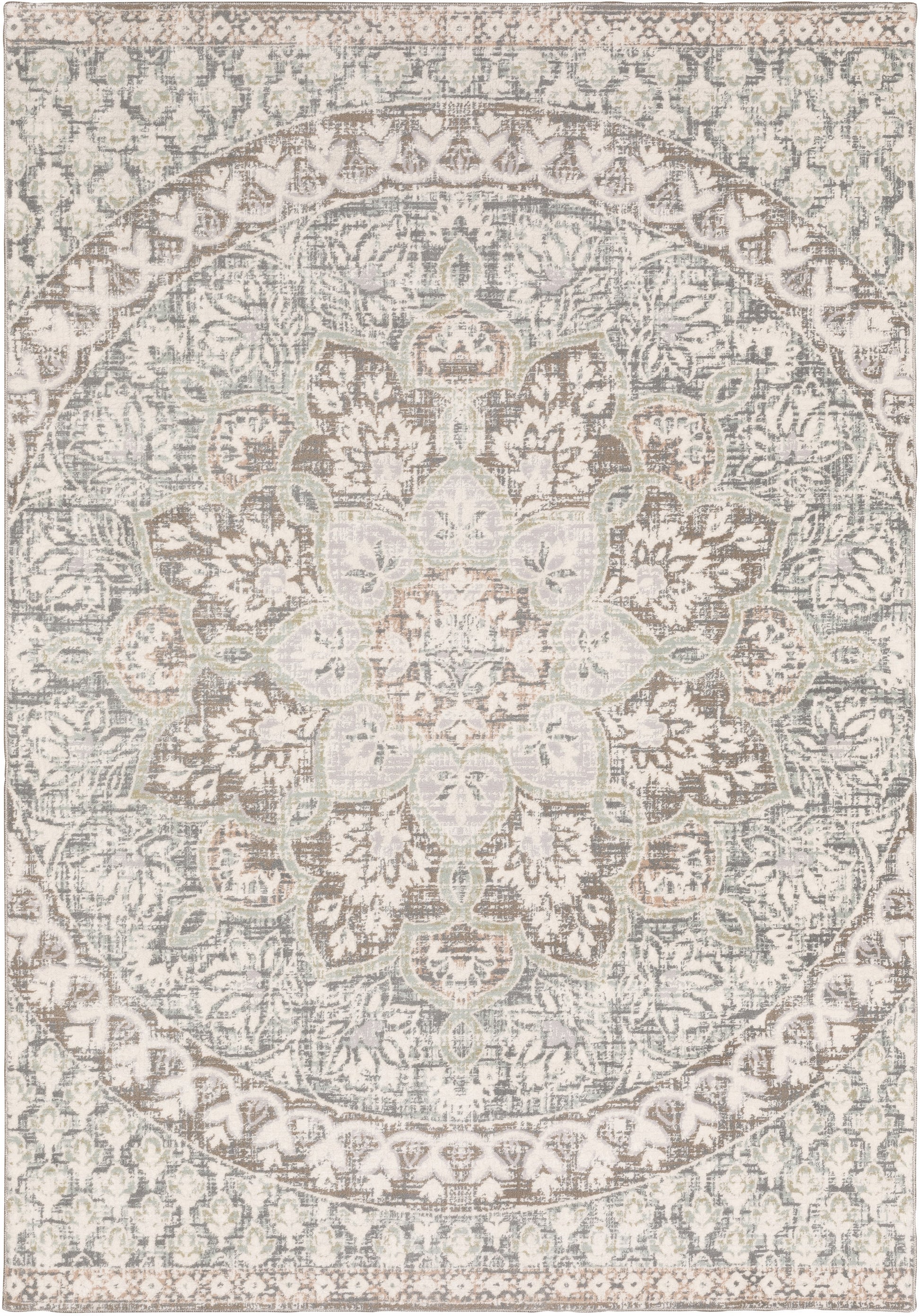 Oriental Weavers Sphinx Capistrano 517B1 Ivory/ Grey Area Rug