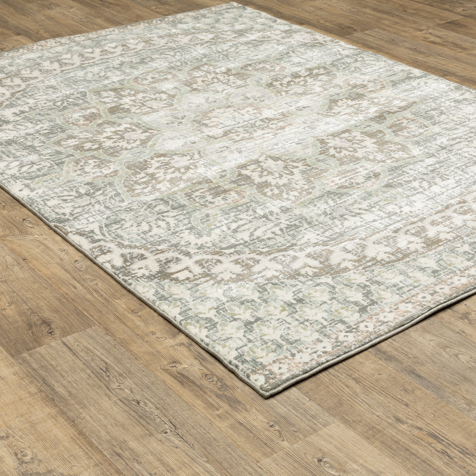 Oriental Weavers Sphinx Capistrano 517B1 Ivory/ Grey Area Rug