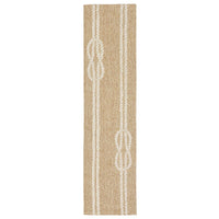 Liora Manne Capri Ropes 1636/12 White Coastal Area Rug