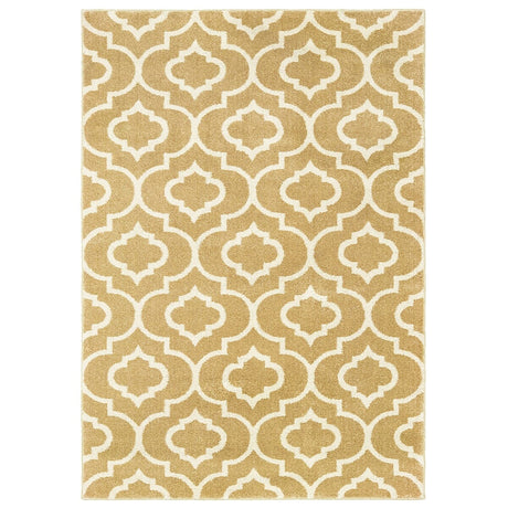 Oriental Weavers Sphinx Carson 9672E Gold / Ivory Rugs.