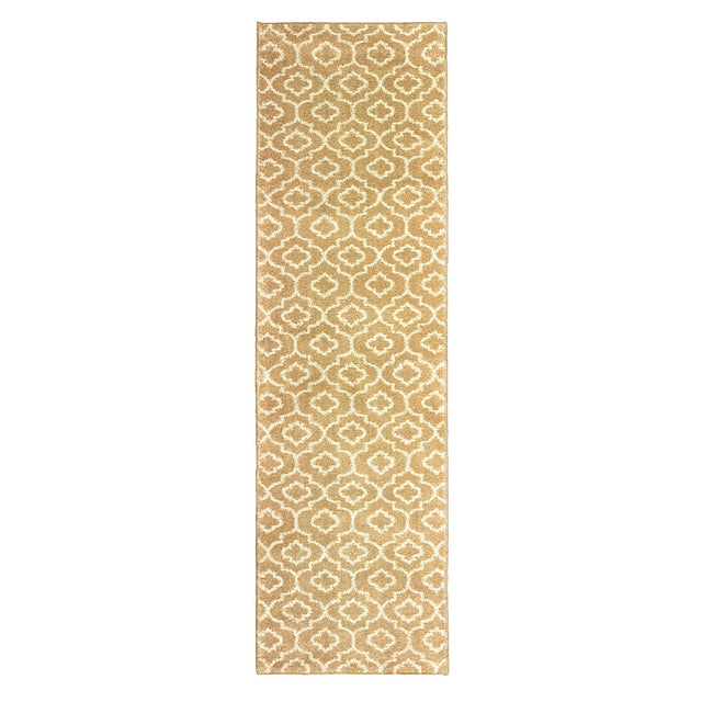 Oriental Weavers Sphinx Carson 9672E Gold / Ivory Rugs.