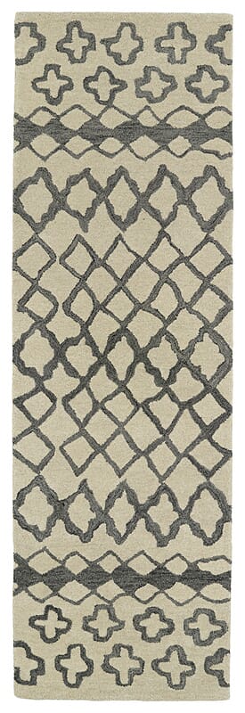 Kaleen Casablanca Cas01 Grey (75) Moroccan Area Rug