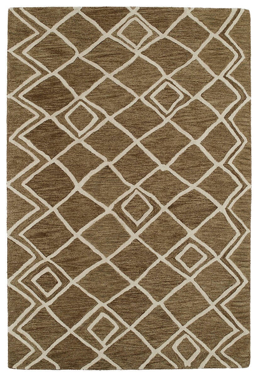 Kaleen Casablanca Cas04 Brown (49) Geometric Area Rug