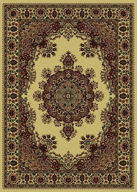 Radici Castello 1191 Ivory Rugs.