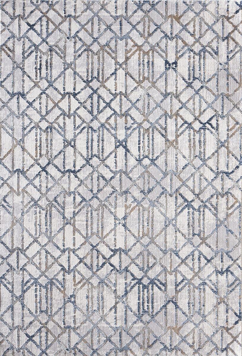 Dynamic Castilla 3527 Grey / Multi Geometric Area Rug