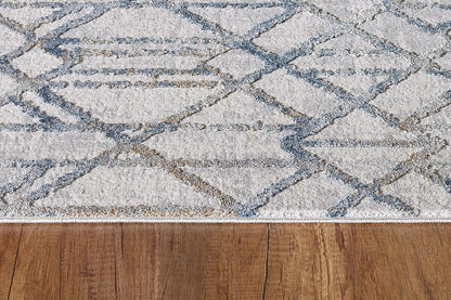 Dynamic Castilla 3527 Grey / Multi Geometric Area Rug