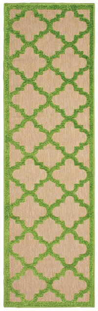 Oriental Weavers Sphinx Cayman 660F9 Sand / Green Geometric Area Rug