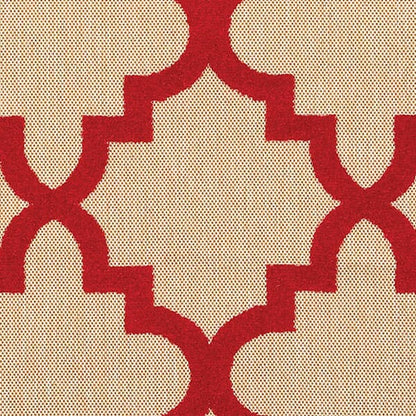 Oriental Weavers Sphinx Cayman 660R9 Sand / Red Geometric Area Rug