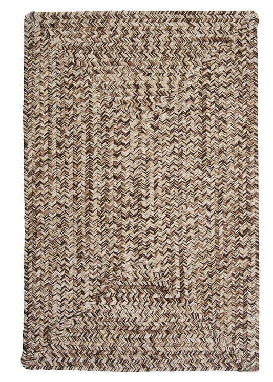 Colonial Mills Corsica Cc99 Weathered Brown / Brown / Neutral Area Rug