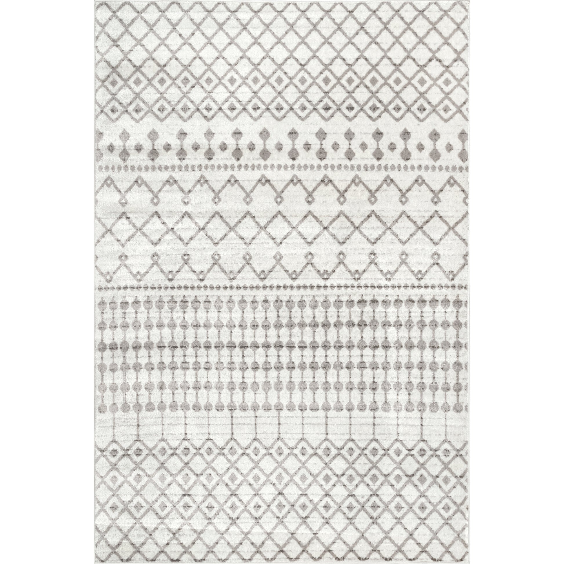 Nuloom Kate Trellis Nka2449A Beige Area Rug