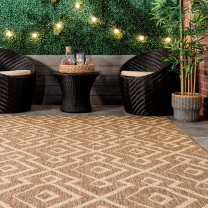 Nuloom Sammi Trellis Nsa1782A Beige Area Rug