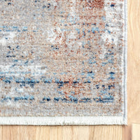 Nuloom Galilea Mottled Mast Nga2387B Gray Area Rug