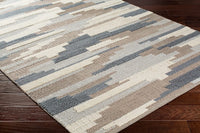 Surya Cocoon Ccn-1003 Denim, Taupe, Light Gray, Cream Area Rug