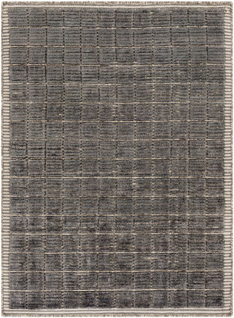 Surya Carre Ccr-2302 Charcoal, Medium Gray Rugs.