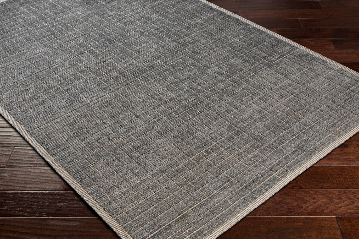 Surya Carre Ccr-2302 Charcoal, Medium Gray Rugs.