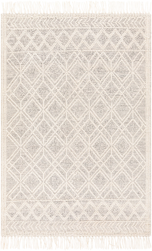 Surya Casa Decampo Cdc-2301 Ivory, Black Area Rug