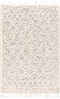 Surya Casa Decampo Cdc-2301 Ivory, Black Area Rug