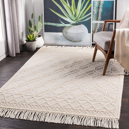 Surya Casa Decampo Cdc-2302 Ivory, Beige Area Rug