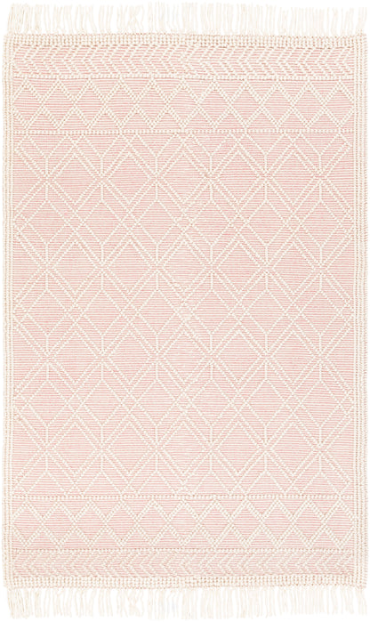 Surya Casa Decampo Cdc-2303 Ivory, Bright Pink Area Rug