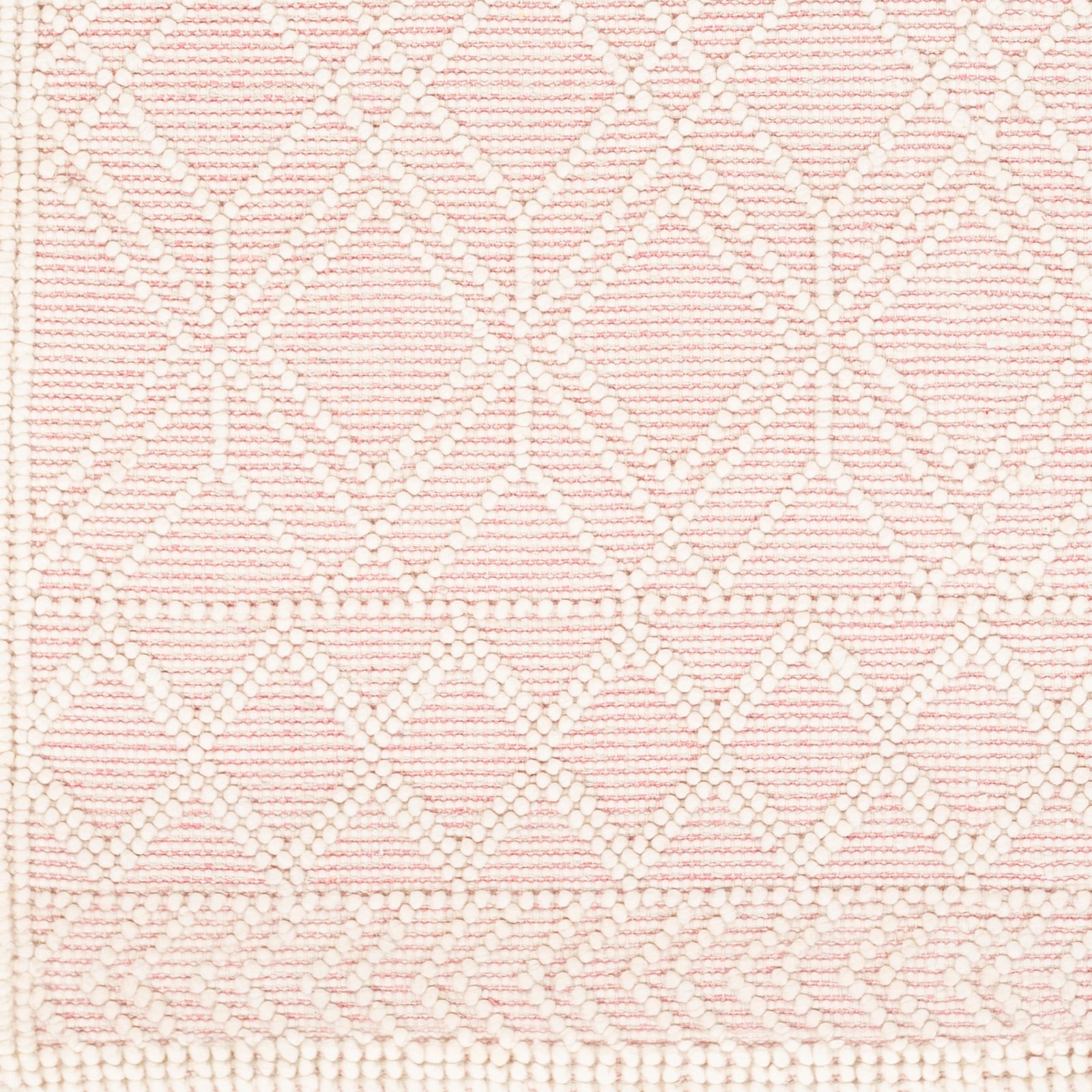Surya Casa Decampo Cdc-2303 Ivory, Bright Pink Area Rug