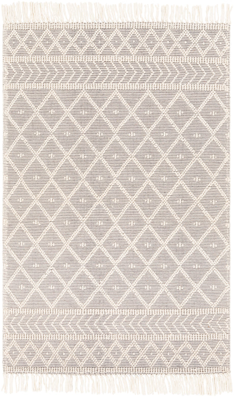 Surya Casa Decampo Cdc-2304 Ivory, Medium Gray Rugs.