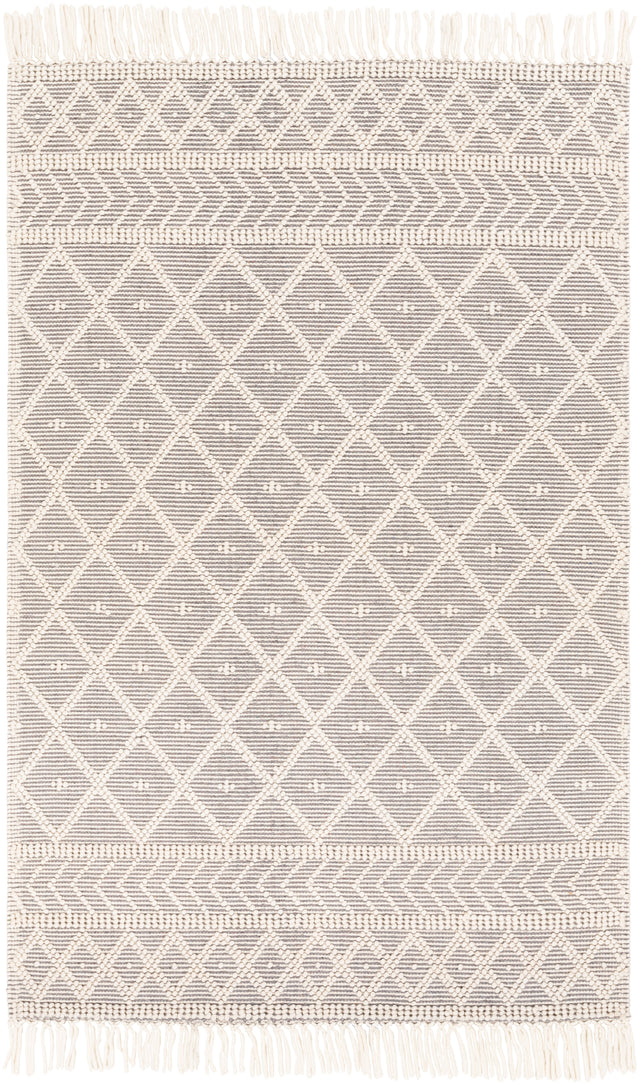 Surya Casa Decampo Cdc-2304 Ivory, Medium Gray Rugs.