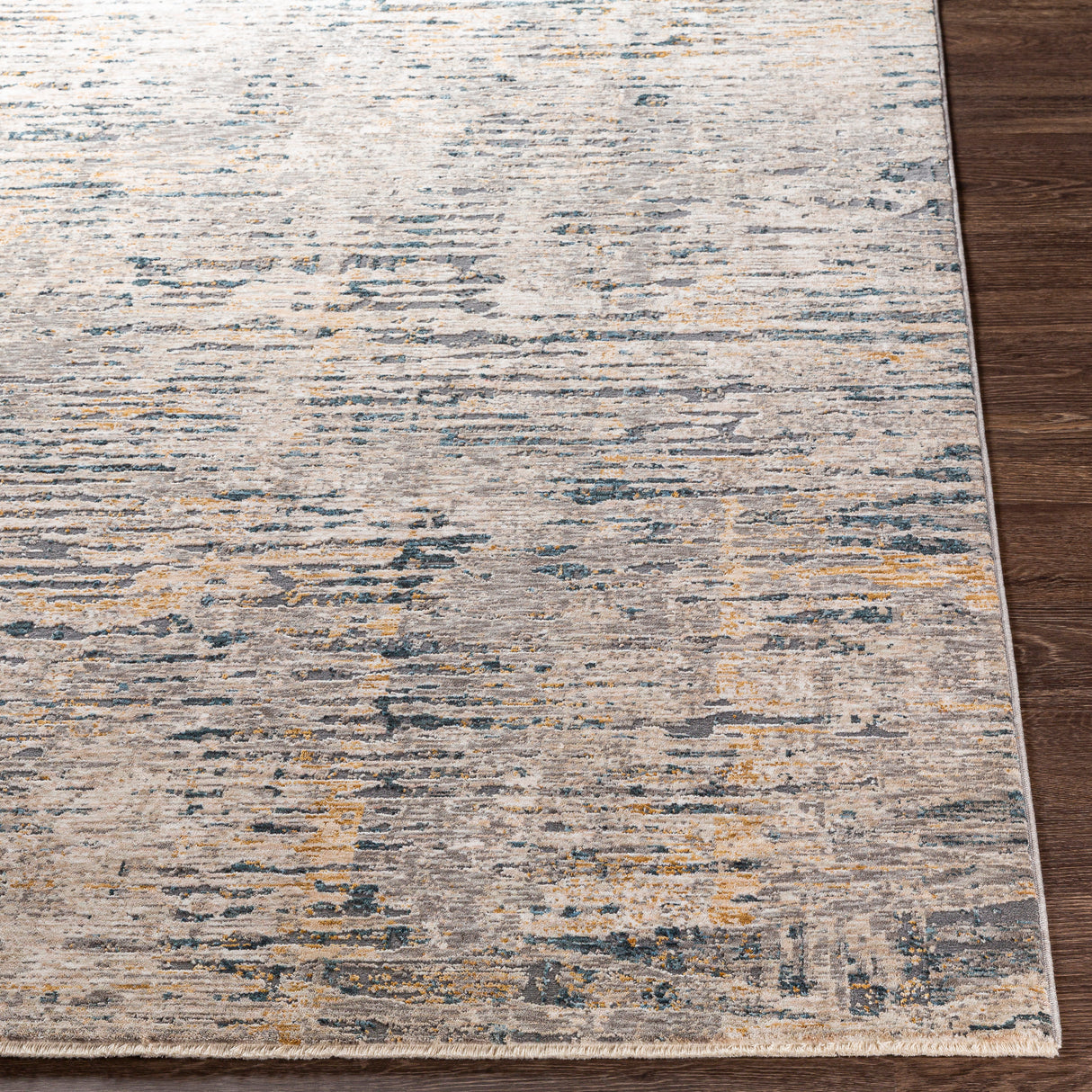 Surya Cardiff Cdf-2301 Light Gray, Charcoal, Beige, Camel Rugs.