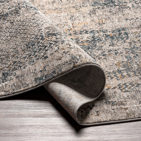 Surya Cardiff Cdf-2302 Light Gray, Charcoal, Beige, Camel Rugs.