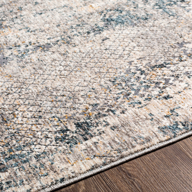 Surya Cardiff Cdf-2302 Light Gray, Charcoal, Beige, Camel Rugs.