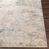 Surya Cardiff Cdf-2304 Medium Gray, Denim, Tan, Sky Blue Area Rug