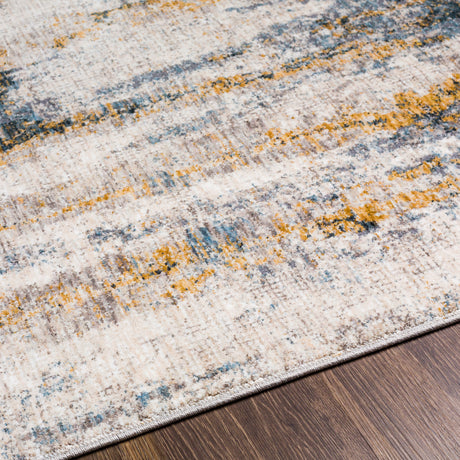 Surya Cardiff Cdf-2306 Medium Gray, Denim, Tan, Sky Blue Rugs.