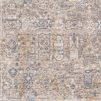 Surya Cardiff Cdf-2310 Charcoal, Ivory, Medium Gray, Camel Area Rug