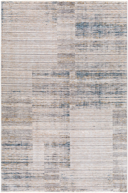 Surya Cardiff Cdf-2311 Beige, Cream, Denim, Taupe Area Rug