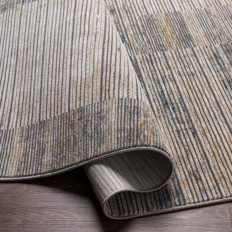 Surya Cardiff Cdf-2311 Beige, Cream, Denim, Taupe Rugs.