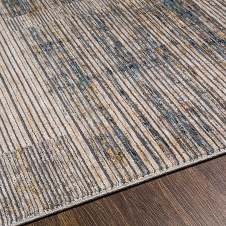 Surya Cardiff Cdf-2311 Beige, Cream, Denim, Taupe Rugs.