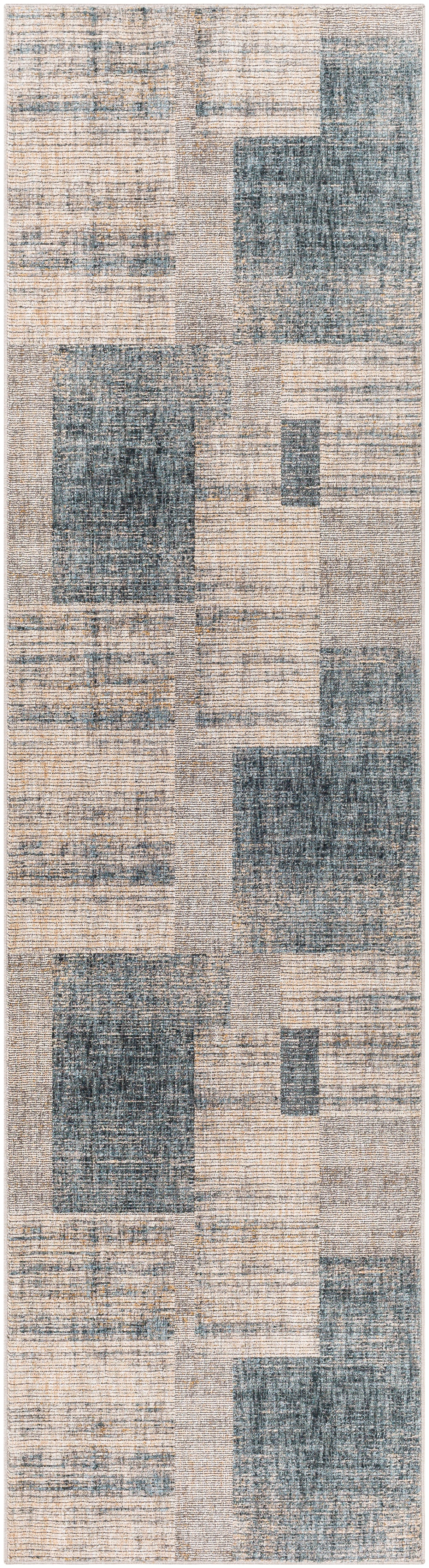 Surya Cardiff Cdf-2312 Teal, Taupe, Medium Gray, Camel Rugs.
