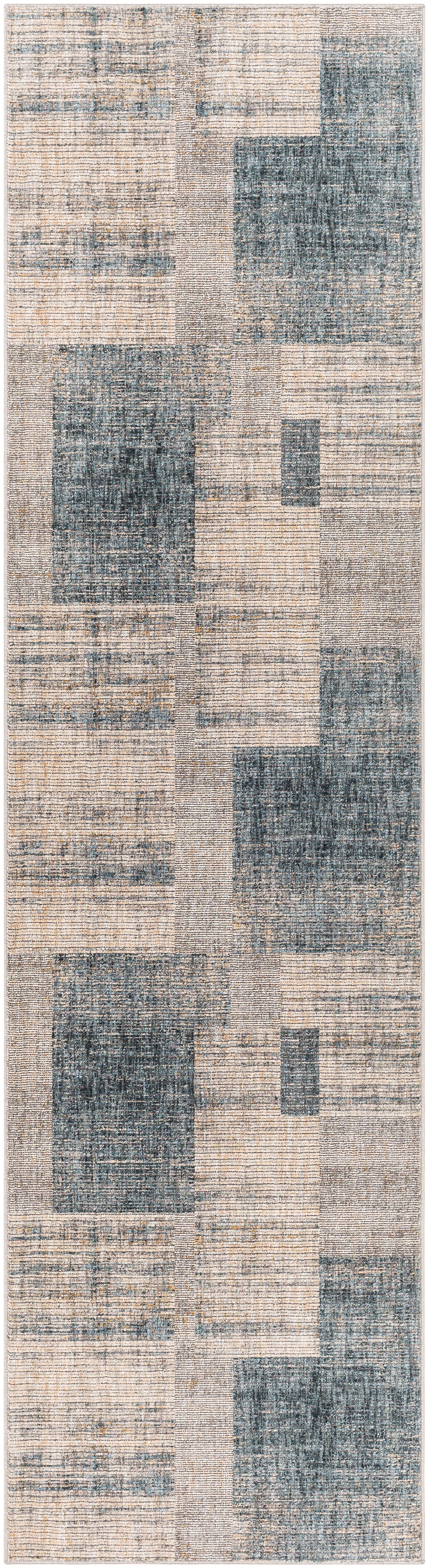 Surya Cardiff Cdf-2312 Teal, Taupe, Medium Gray, Camel Area Rug