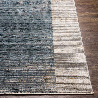 Surya Cardiff Cdf-2312 Teal, Taupe, Medium Gray, Camel Area Rug