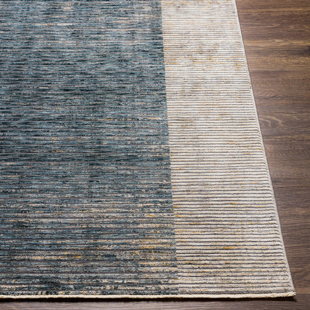 Surya Cardiff Cdf-2312 Teal, Taupe, Medium Gray, Camel Rugs.
