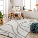 Surya Cloudy Shag Cdg-2300 Beige Rug.