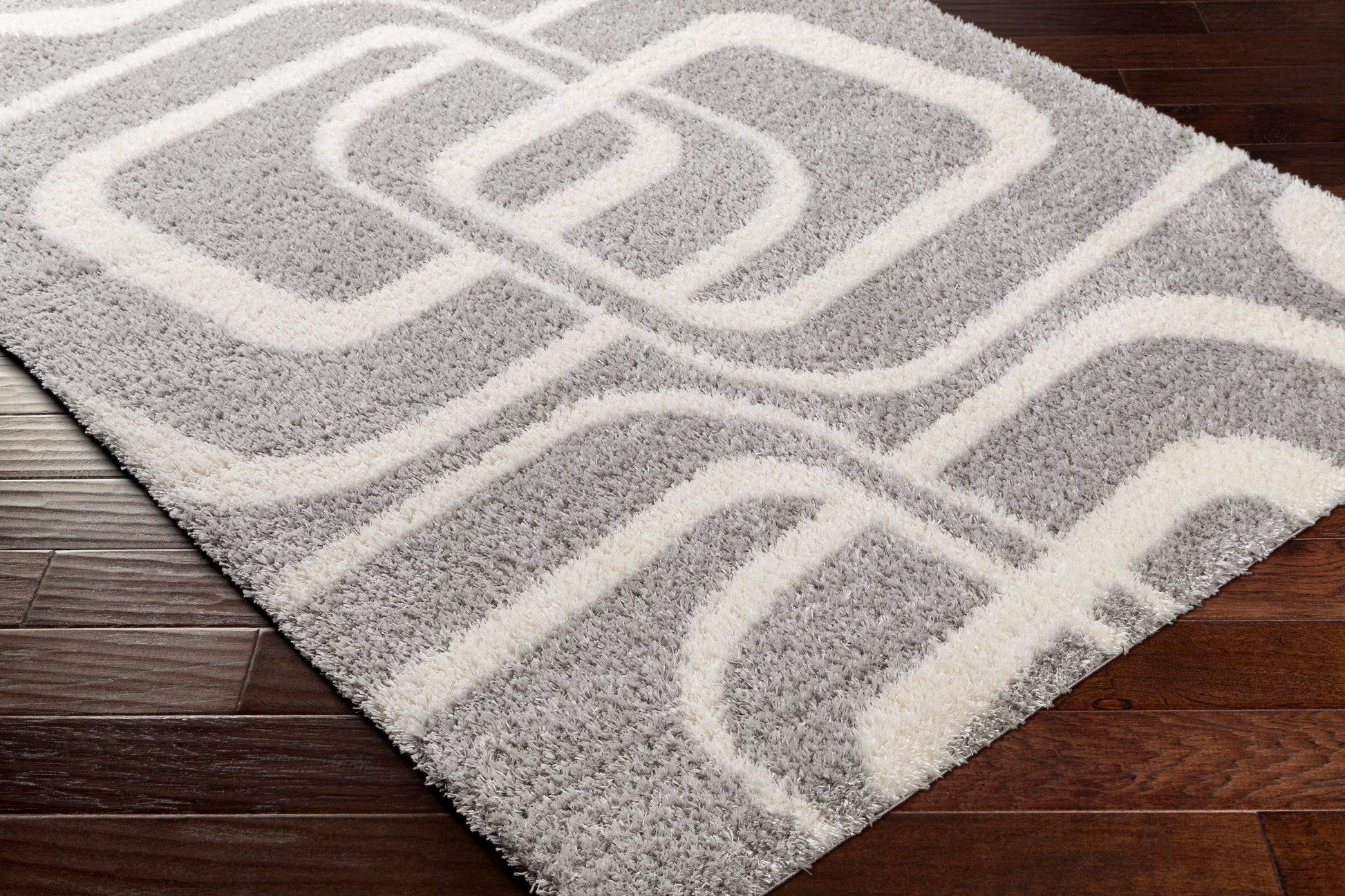 Surya Cloudy Shag Cdg-2310 Grey Area Rug