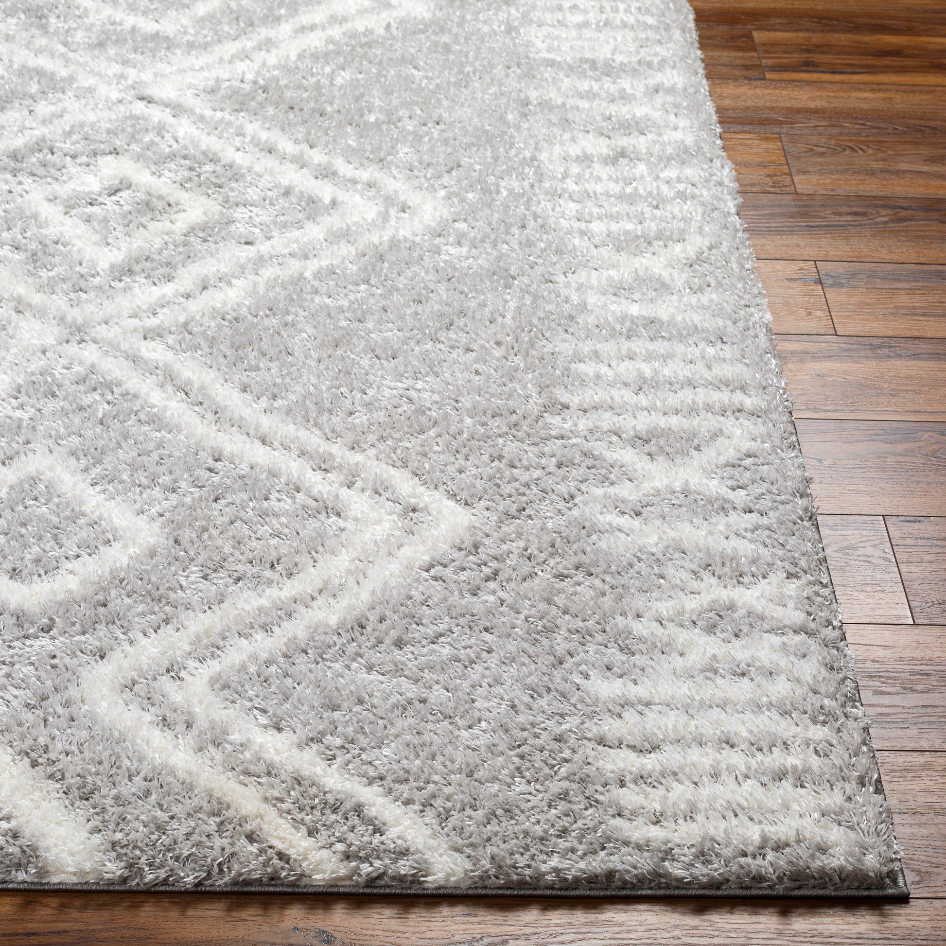 Surya Cloudy Shag Cdg-2312 Grey Area Rug